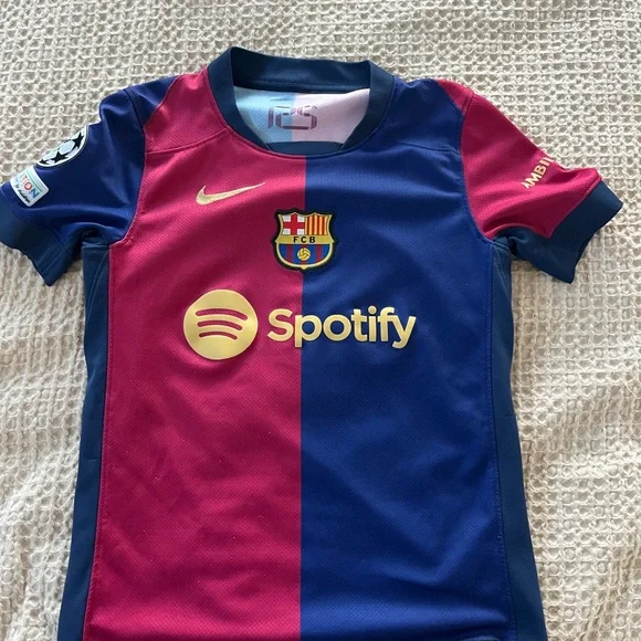 OFFICIAL Lamine Yamal FC Barcelona 24/25 Youth Jersey Jerseys